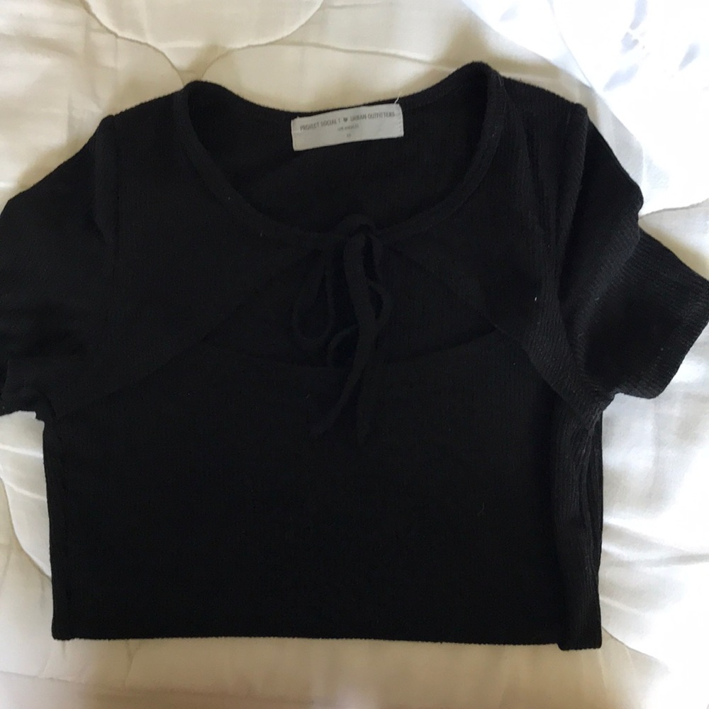 UO Tie Cutout Tee